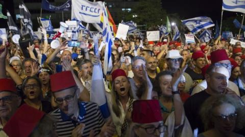 Israel protests Tel Aviv