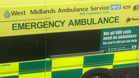 A West Midlands Ambulance