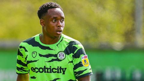 Udoka Godwin-Malife playing for Forest Green Rovers