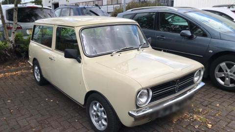 Alice's classic Mini Clubman