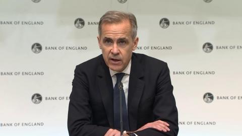 Bank of England governor Mark Carney