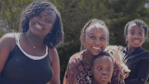 Lily Mugane and her three children try to speak their mother tongue Kikuyu as often as possible.