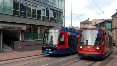 Stagecoach Supertram in Sheffield