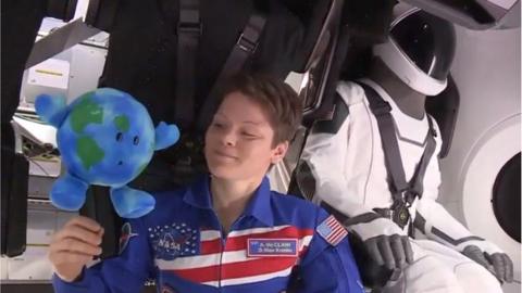 US astronaut Anne McClain