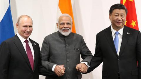 Putin, Modi, Xi Jinping