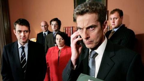 The cast of The Thick of It