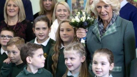 Camilla at Crathie Primary