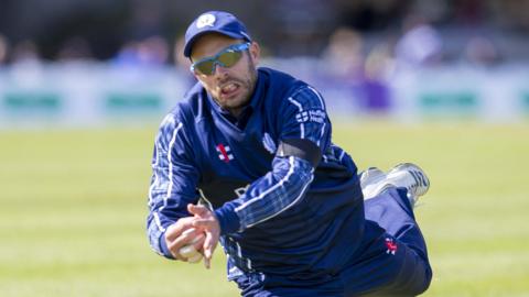 Scotland batsman Kyle Coetzer