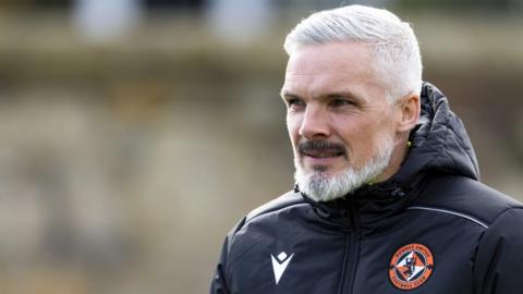 Dundee United manager Jim Goodwin