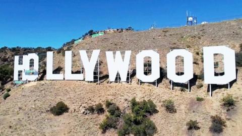 Hollywood sign