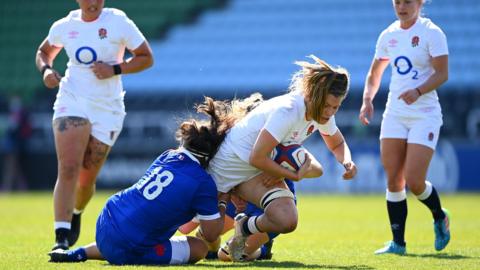 England v France in the 2021 Six Nations