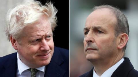 Boris Johnson spoke to Micheál Martin by phone on Friday