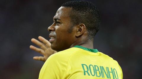 Brazil footballer Robinho