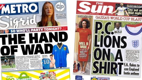 Front pages for 5 May 2022