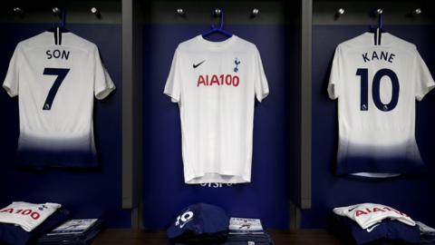 Tottenham shirts