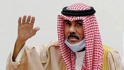 Emir of Kuwait Sheikh Nawaf al-Ahmad al-Jaber al-Sabah pictured in 2021