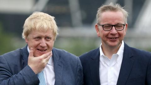 Boris Johnson and Michael Gove