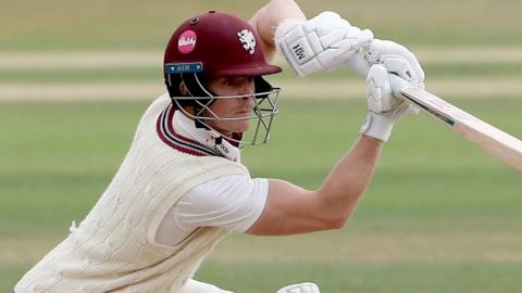 Somerset skipper Tom Abell passed 50 for the seventh time this season - and the 43rd time in his career