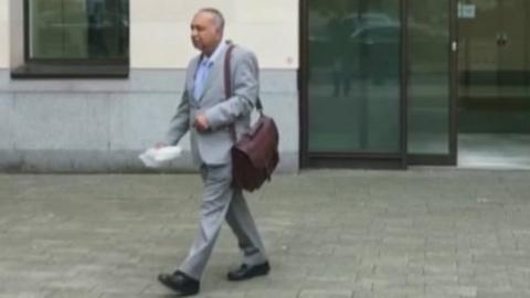 Dr Mukul Hazarika leaving court in May 2022