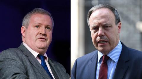 Ian Blackford and Nigel Dodds