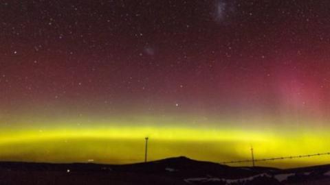 Southern Lights in New Zealand