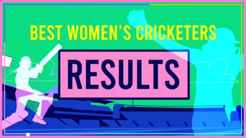 Best Women's Cricketer results graphic
