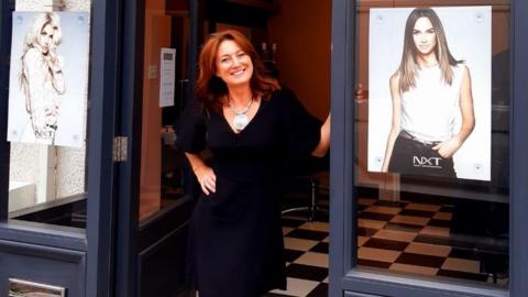 Anne-Marie Harben outsider her new salon