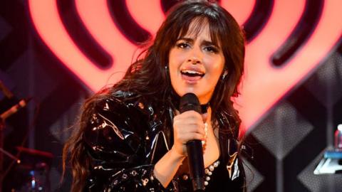 Camila Cabello performs onstage during iHeartRadio's Z100 Jingle Ball