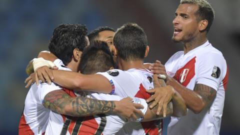 Peru celebrate
