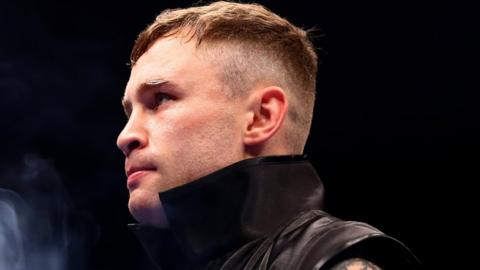 Carl Frampton pictured ahead of his last professional bout against Jamel Herring