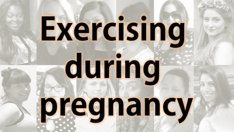 Exercising when pregnant