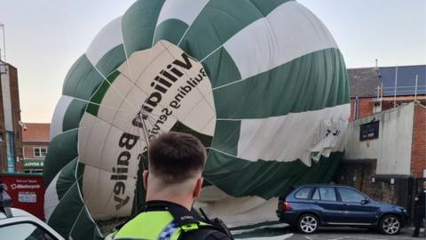 Hot air balloon Sutton-in-Ashfield
