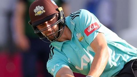 Surrey's Will Jacks took just 15 balls to reach his 50 at Lord's, smashing eight fours and three sixes