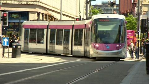 New Street tram