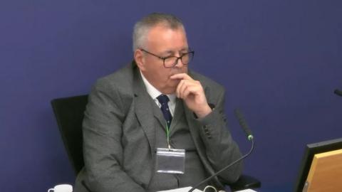 Raymond Grant has been giving evidence at the Post Office Inquiry