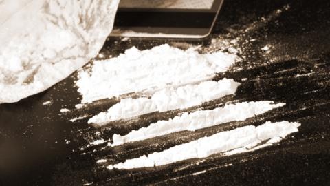 Lines of cocaine, file pic (July 2016)