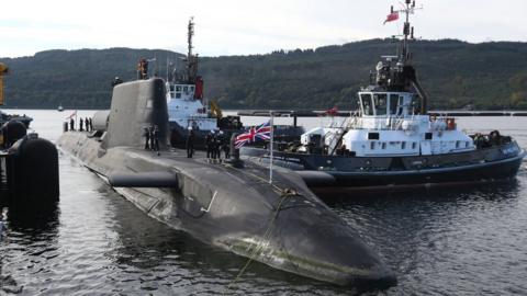 HMS Astute, a Royal Navy Astute class nuclear attack submarine