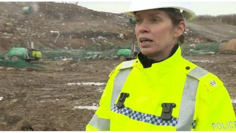 Police investigating the disappearance of RAF airman Corrie Mckeague are focused on a landfill site.