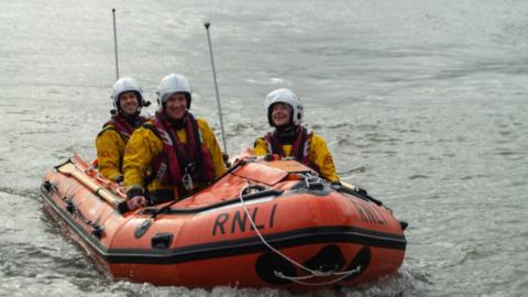 The Minehead lifeboat