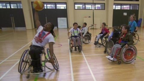 Wheelchair basketball