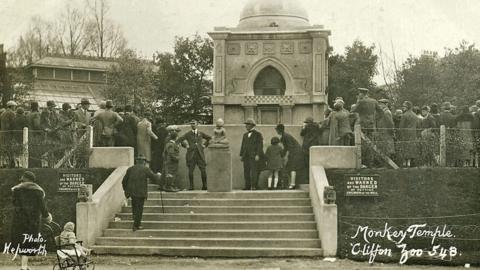 An archive picture of Monkey Temple at Bristol Zoo