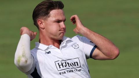 Sonny Baker bowling