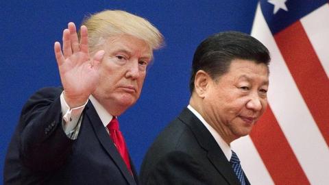 Trump and Xi Jinping in November 2017