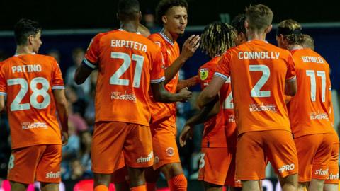 Blackpool celebrate