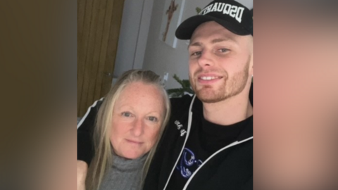 Last photo of Cody and his mother, taken on Boxing Day