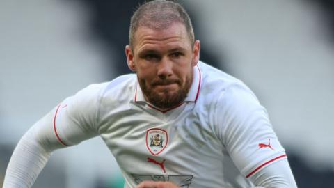 James Norwood in action for Barnsley in pre-season