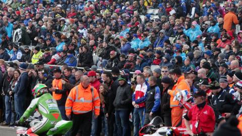 Fans at the North West 200