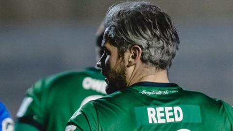 Jamie Reed during his second spell with Aberystwyth Town