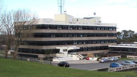 North Wales Police's Colwyn Bay headquarters
