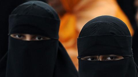 Sri Lankan Muslim women in Colombo, 2013